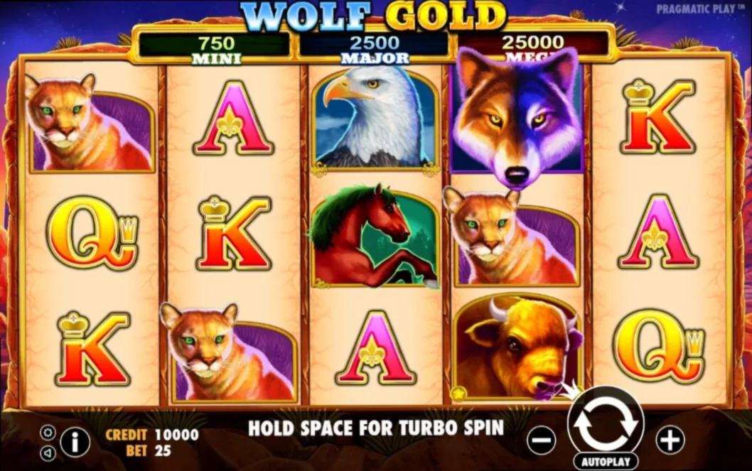Wolf Gold von Pragmatic Play